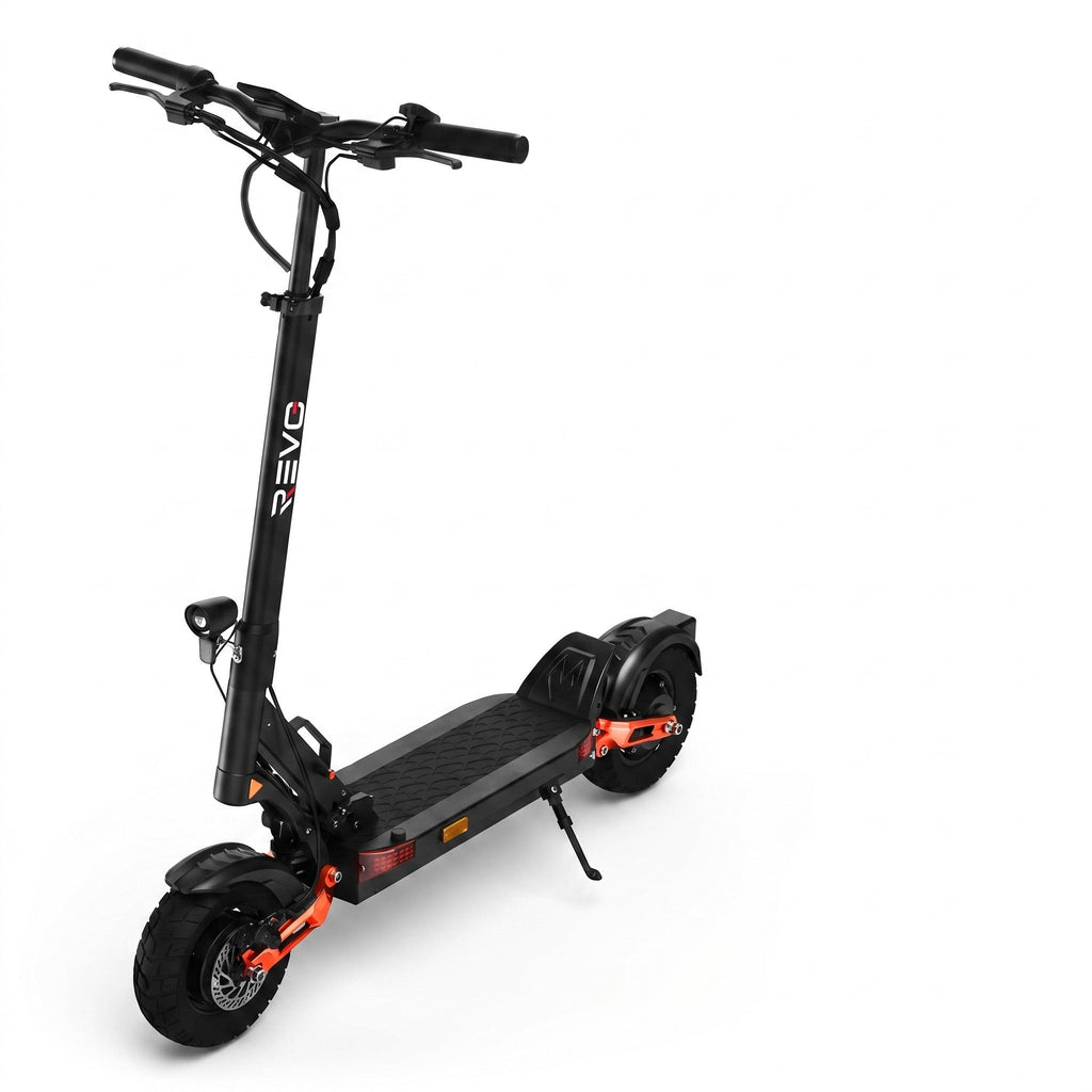 Trottinette Électrique REVO Titan X2 – Double Moteur 2 × 1 000 W – Autonomie jusqu’à 75 km – Batterie 60 V 18 Ah – Pneus Tout-Terrain 10