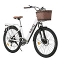 Vélo Électrique REVO Citya – 250 W – Autonomie 80 km – Batterie 36 V 10 Ah – 26 – Panier & Porte-Bagages